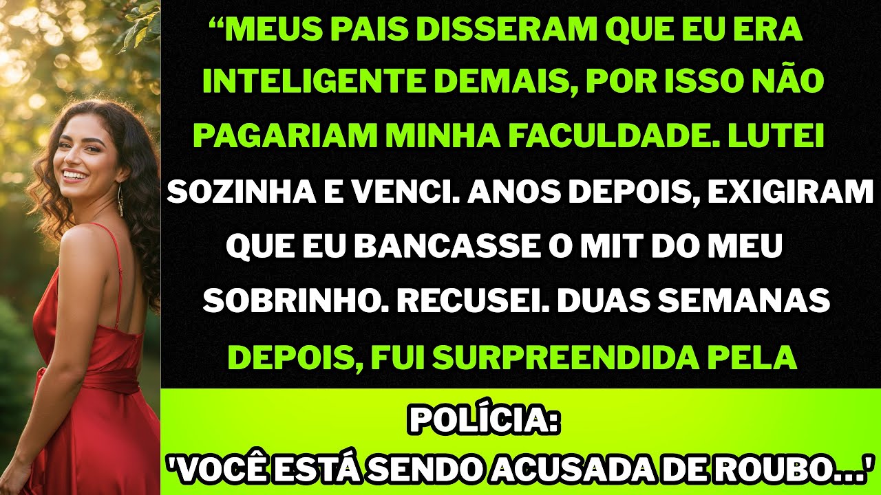 “Meus pais negaram pagar minha faculdade: 'Você é esperta, se vire!' Agora imploram por ajuda.”