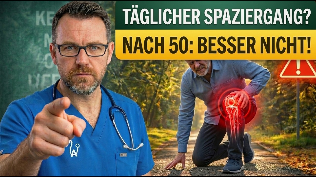 Tu das NIEMALS beim Gehen! 7 Dinge, die deine Gelenke ZERSTÖREN