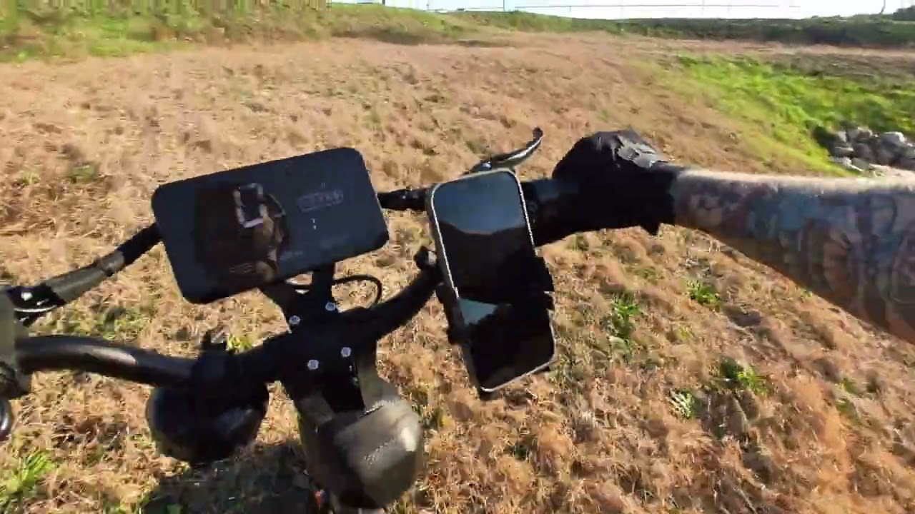 Zsnake Scooter Now Rips 30 mph on Soccer Field and Dirt (Climbing)