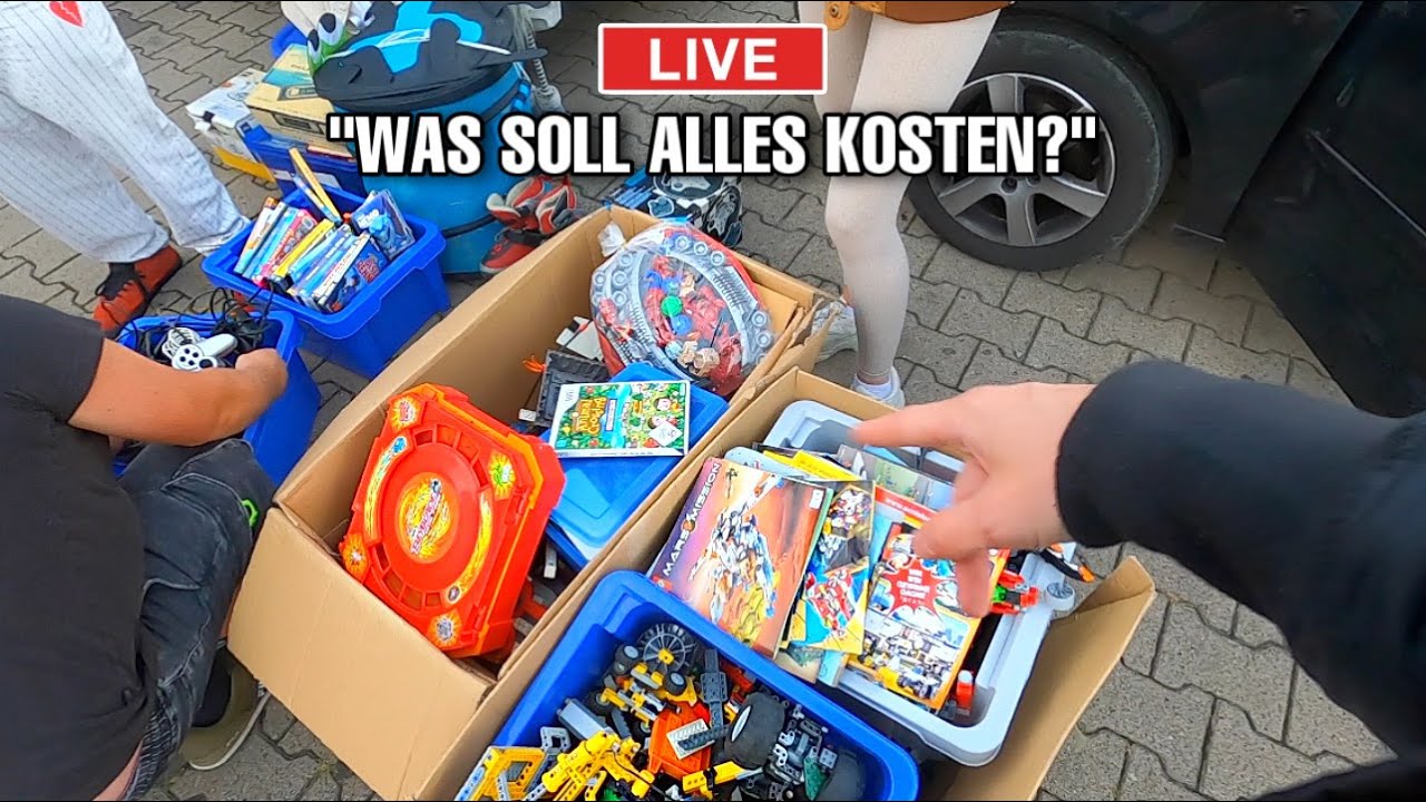 GELD machen auf dem Flohmarkt! (Geldexperiment)