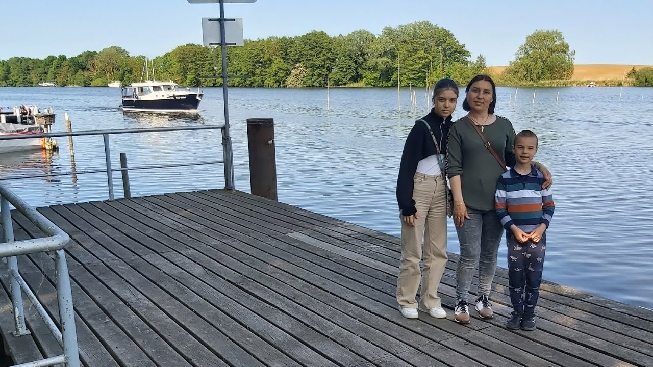 Гуляем по городу Röbel/ oзеро Мüritz/ всякое разное.