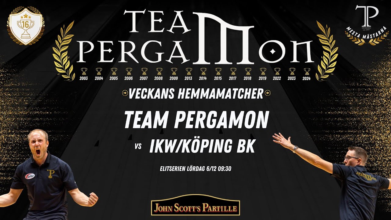 [Elitserien] Team Pergamon BC - IKW K&ouml;ping (6/12 - 2025)