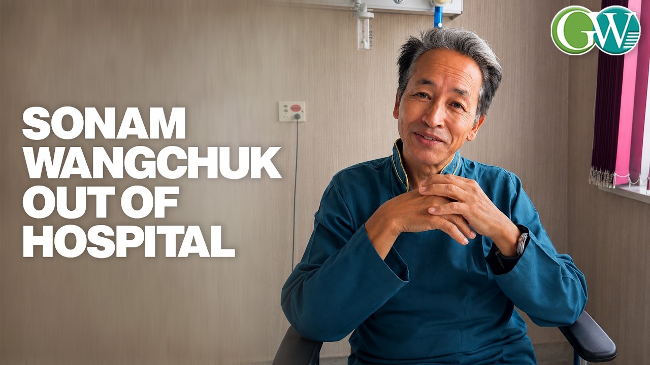 SONAM WANGCHUK DISCHARGES FROM HOSPITAL; SET TO RETURN TO LADAKH