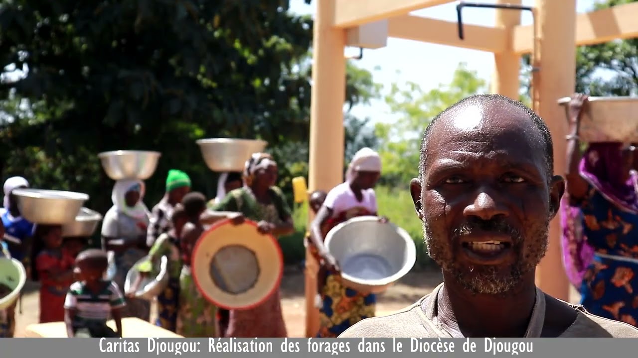 magazine sur les forages de la caritas. réaliser par MISEREOR