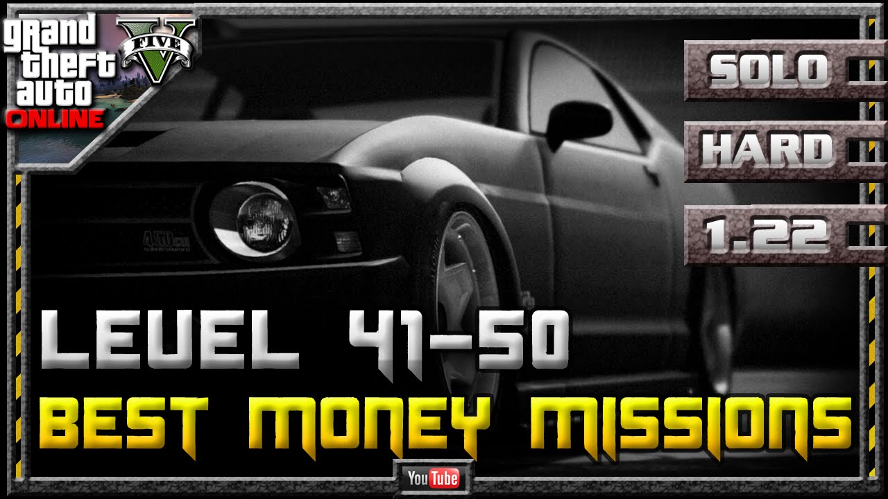 GTA 5 Online - Best Money Missions for Low Mid Level Players 1.22 (Farming Guide SOLO Hard GTA V)