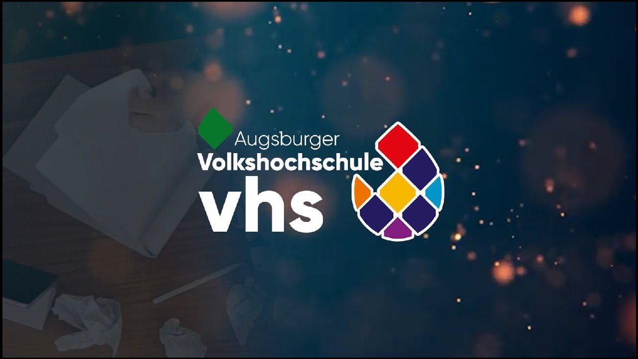 Lebe deine Tr&auml;ume - Augsburger vhs (Official Lyrics Video)