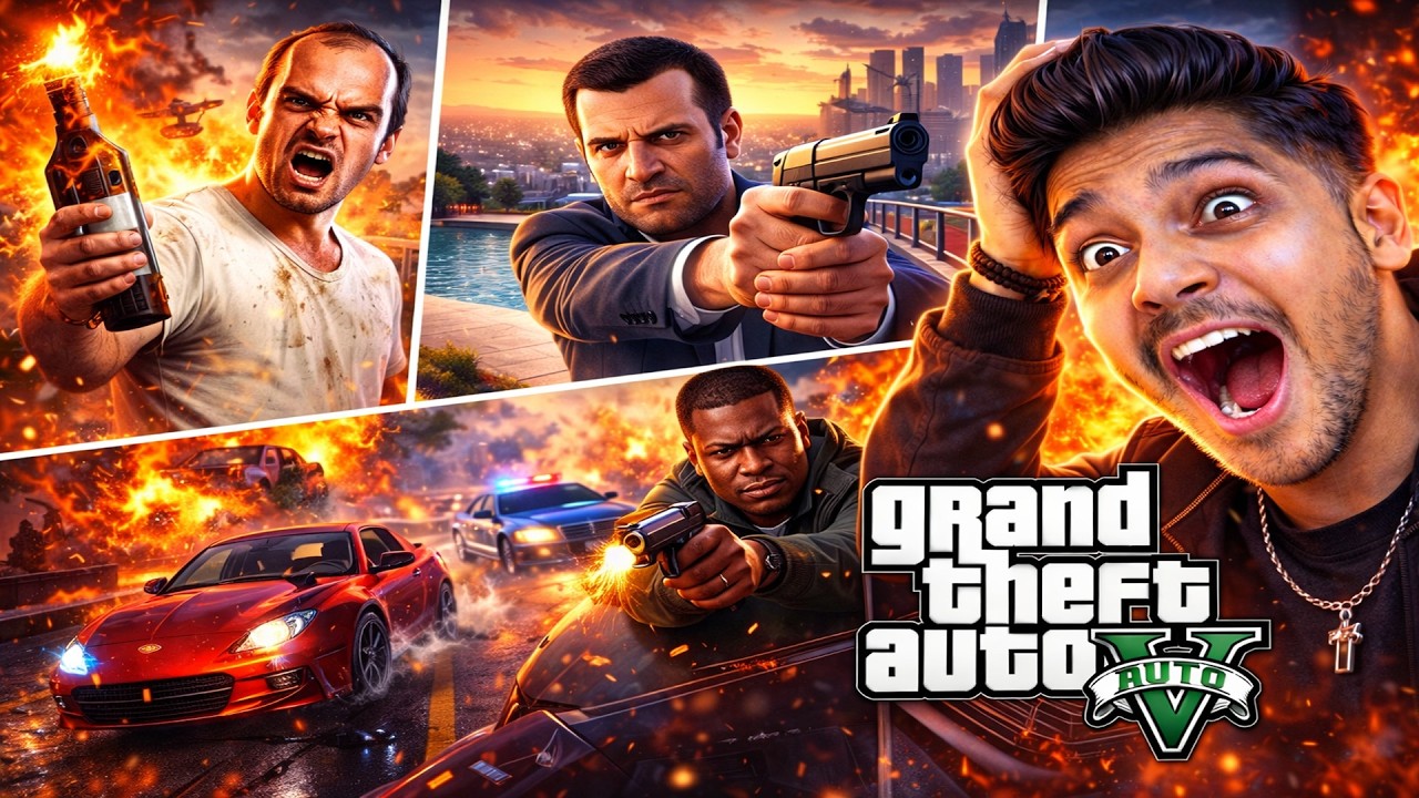 GTA V Story Mode | Epic Heists & Missions p.t 4