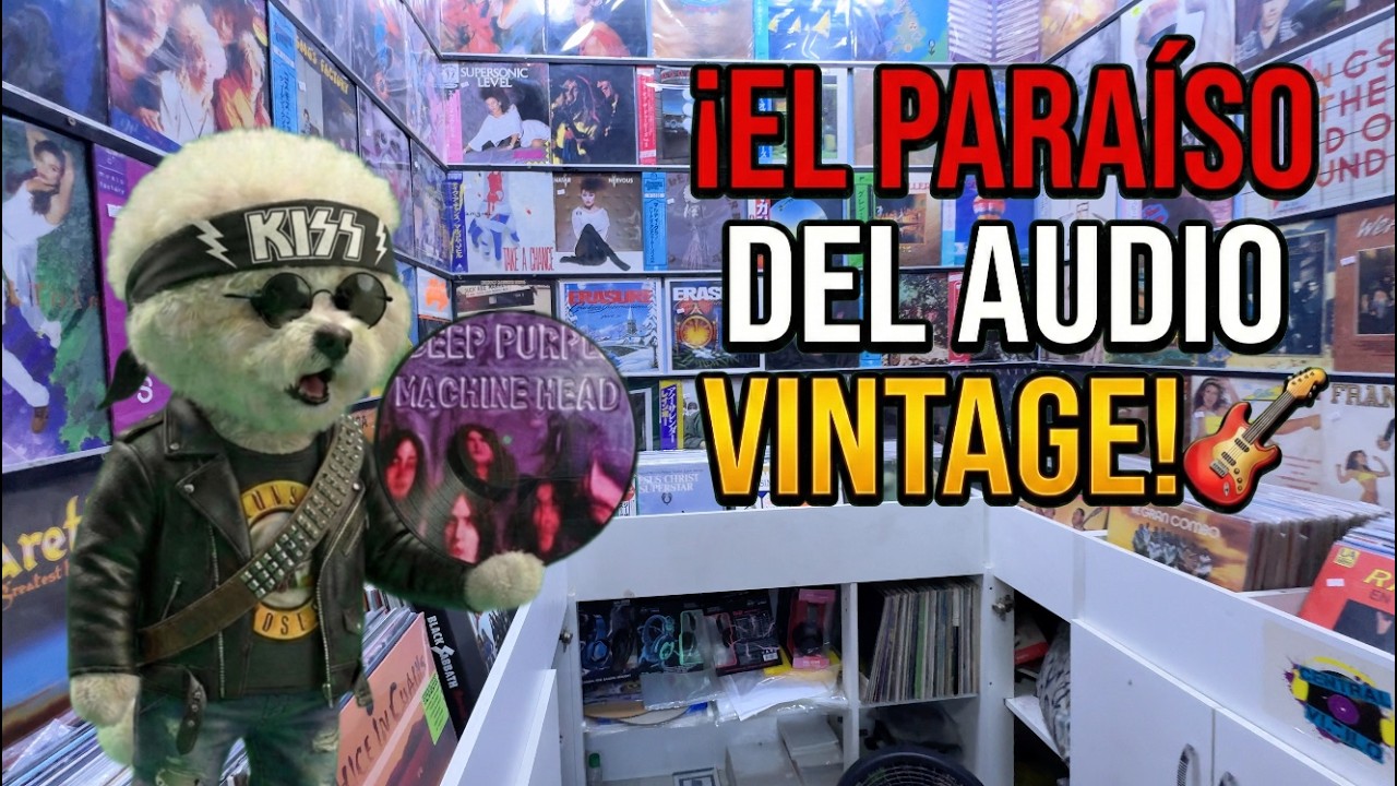 Encontré una de las MEJORES TIENDAS de VINILOS y AUDIO VINTAGE de Lima: ¡CENTRAL VINILO! 🔊