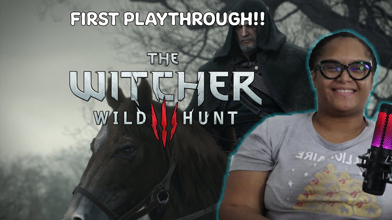 FIRST PLAYTHROUGH OF THE WITCHER 3: WILD HUNT! - Part 1 - I AM SO FREAKING EXCITED!!!