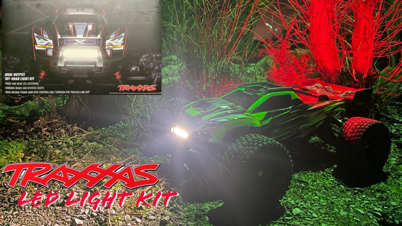 TRAXXAS XRT - LED light kit - FULL INSTALL!