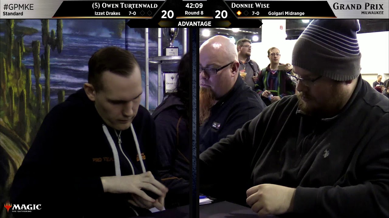 Magic the Gathering GP Milwaukee 2018 Round 8 Standard