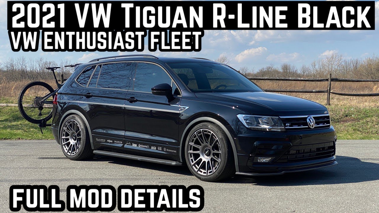 Полные сведения о запчастях и модификациях: проект энтузиаста VW Tiguan R-Line 2021 года