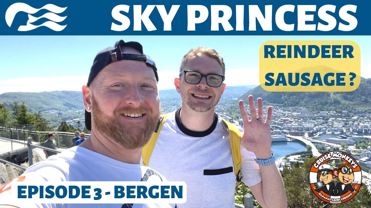 Sky Princess - BEAUTIFUL Bergen - Norwegian Fjords Episode 3