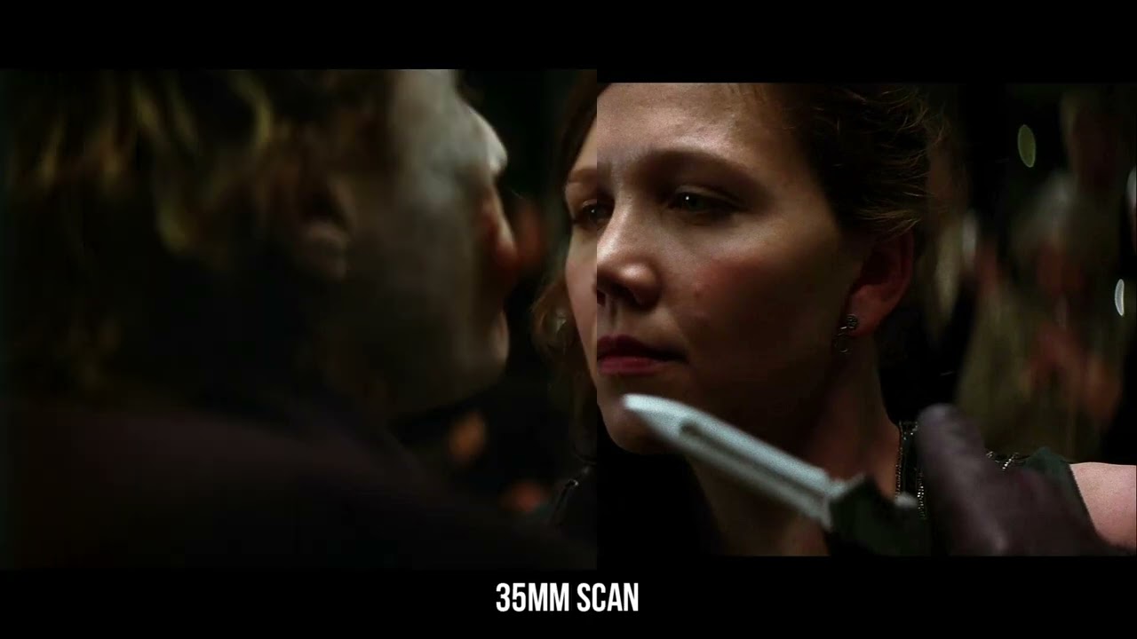 THE DARK KNIGHT Blu-ray IMAX EDITION vs 35MM scan Comparison