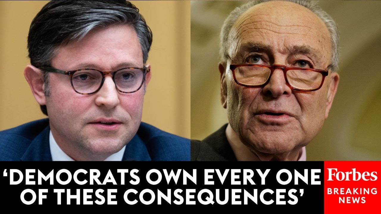 BREAKING NEWS: Speaker Johnson Drops The Hammer On Dems As Government Shutdown Enters Day 29