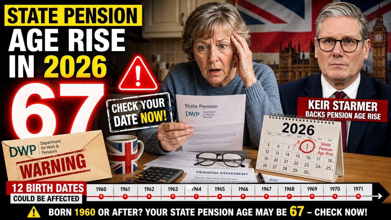 DWP State Pension Age Rise 2026: 12 Birth Dates Impacted &mdash; Full Timeline Explained