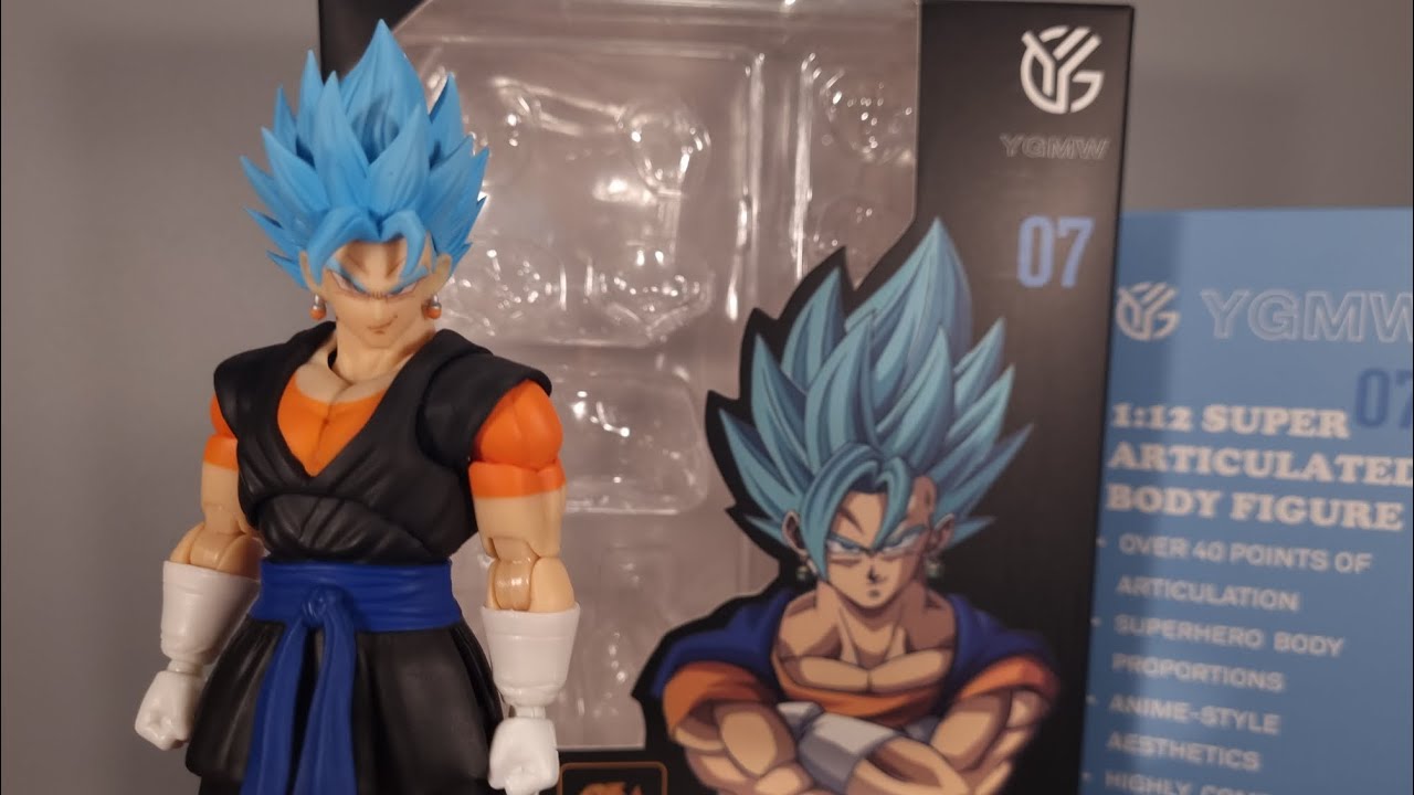 DECENT BUT... YGMW / OCToys 3rd Party Figuarts Super Saiyan Blue Vegito - Dragonball Heroes - Review