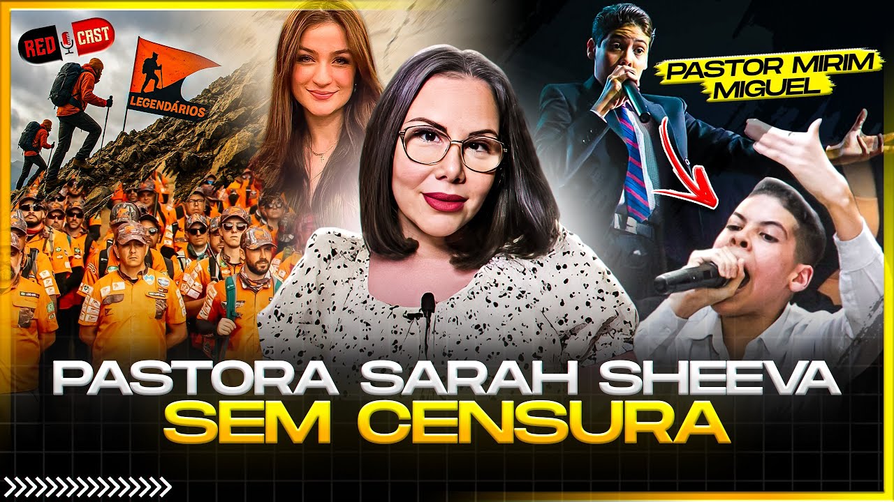 PASTORA SARAH SHEEVA SEM CENSURA NO REDCAST!