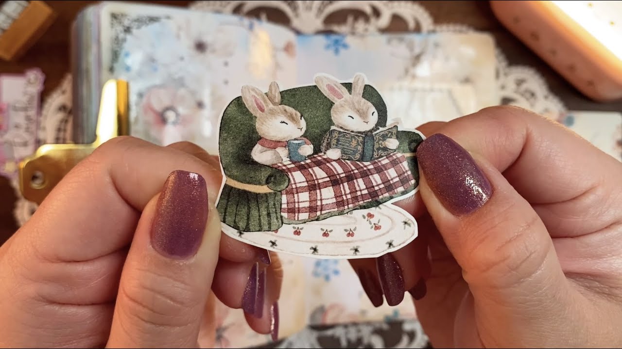 ASMR | Cozy Winter ❄️ | The Washi Tape Shop | Relaxing Scrapbooking & Unboxing
