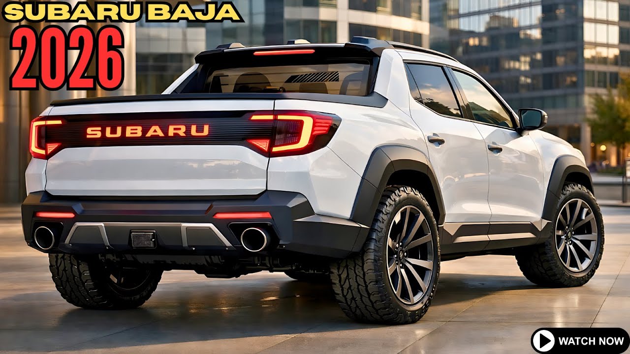 Subaru Baja Small Pickup z 2026 roku powraca&hellip; i zmienia wszystko!