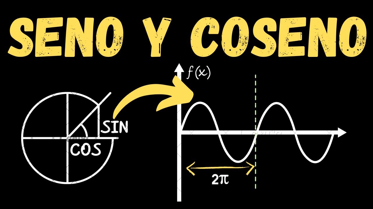 ASÍ se GRAFICAN SEN y COS▶ DOMINIO y RANGO DE LAS FUNCIONES TRIGONOMÉTRICAS SEN Y COS 📐📖