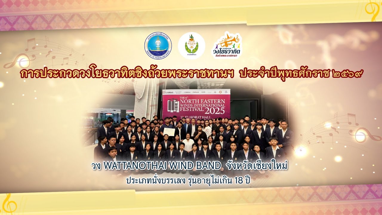 18. วง Wattanothai wind band  จังหวัดเชียงใหม่