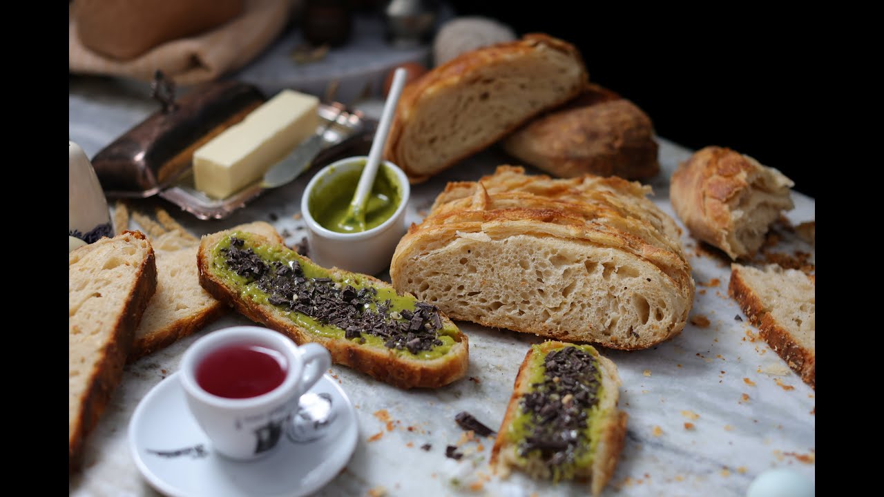 Croissant Sourdough #croissantsourdough #viral