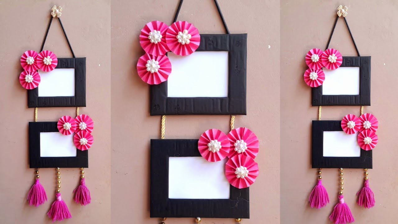 DIY Photo frame |  Best Photo Frame ideas | how to make easy photo frame at home | paper craft