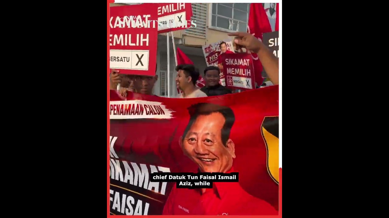 Negri Sembilan election: Supporters flood Seremban nomination centre with drums and vibrant chanting