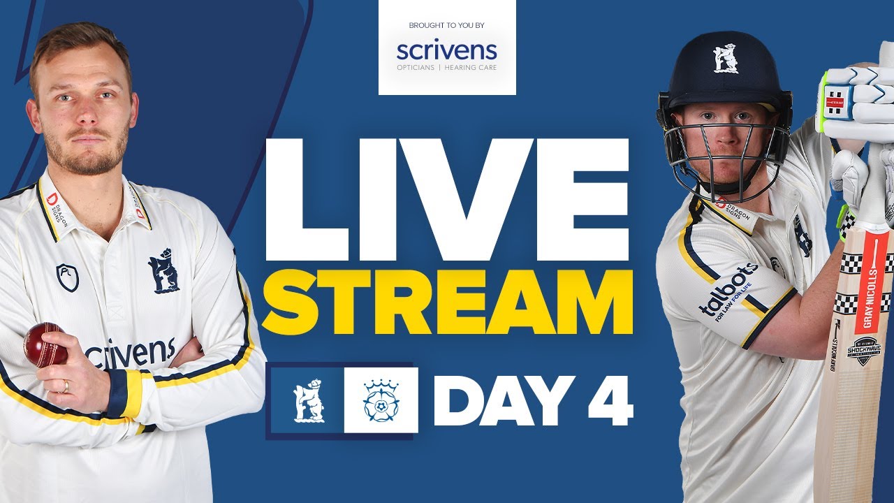 🔴 LIVE STREAM | Warwickshire v Hampshire | Day Four | County Championship