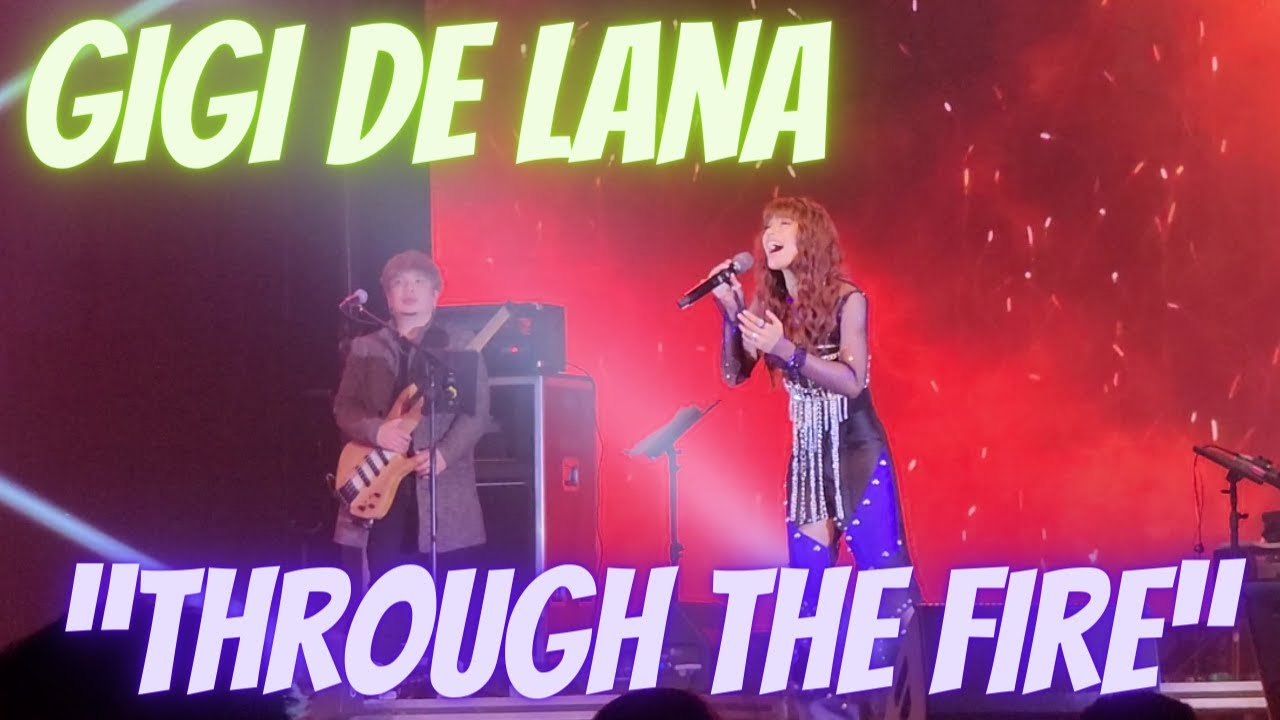 Gigi de Lana performs 