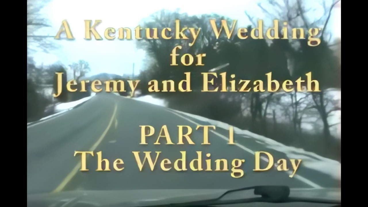 Jeremy and Elizabeth Wedding - Part One