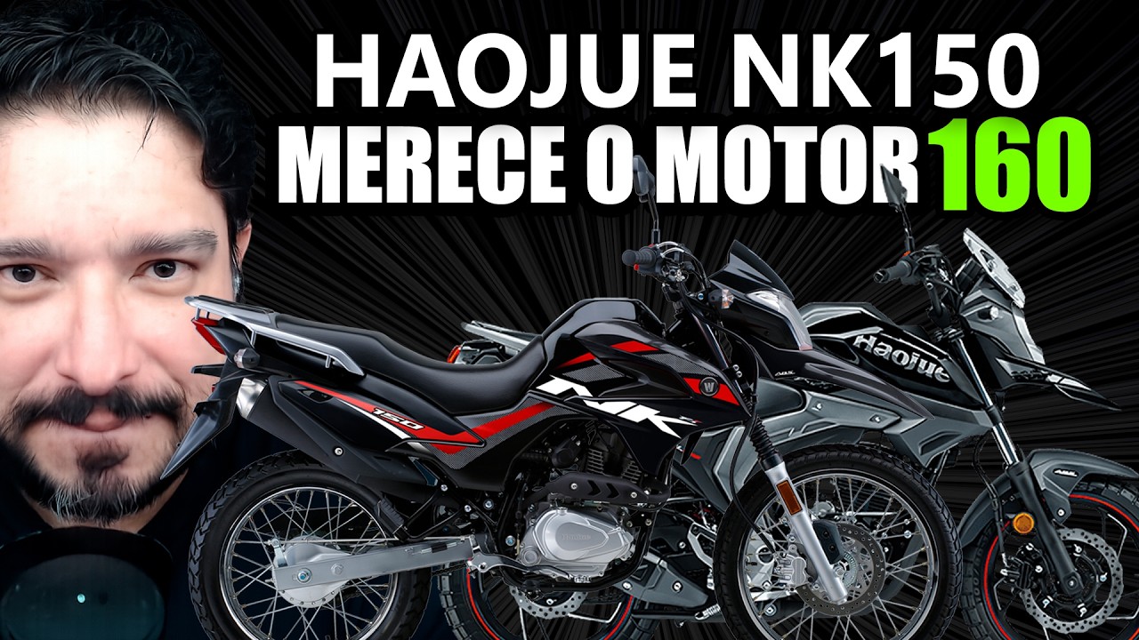 Haojue NK150 merece o motor da DL160 (que não é Crossover)