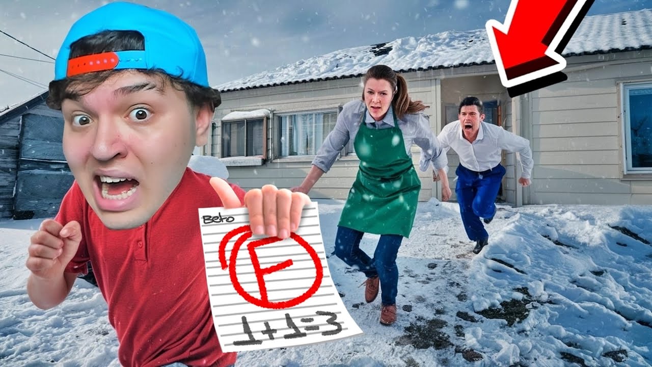 Я ПОЛУЧИЛ 0 В ШКОЛЕ, И РОДИТЕЛИ НАКАЗАЛИ МЕНЯ!! (SCHOOLBOY RUNAWAY)
