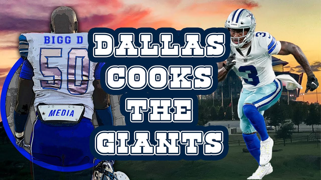 Bigg Ds Big 3 Recap Dallas COOKS Giants