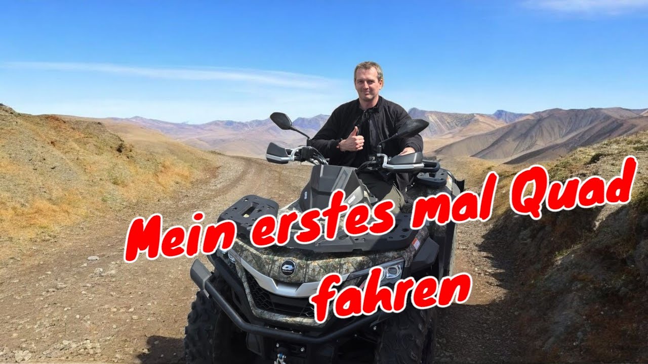 Mein erstes mal QUAD fahren mit dem QJMOTOR SFA 1000 ABS | 1 Liter Motor | Die Couch für die Straße!