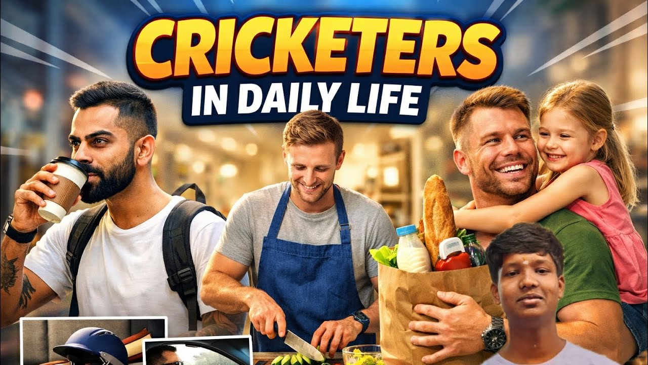 Cricketers in Daily Life – What Do They Do Off the Field? 🏏🤔
