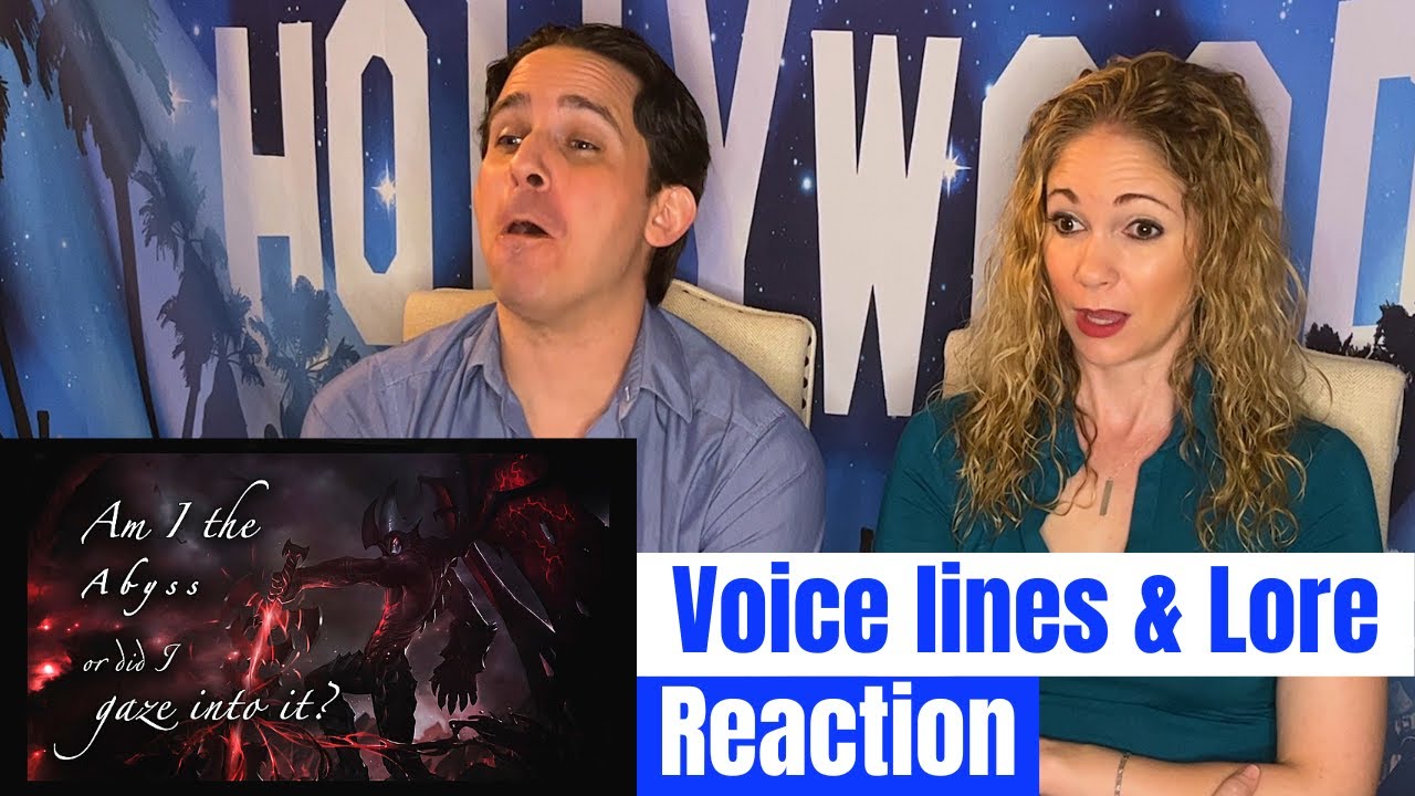 League of Legends Aatrox Voice Lines Reaction | Plus Lore