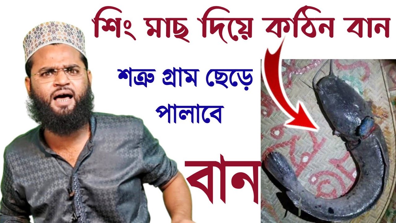 শত্রু আপনার দেখলেই ভয়ে থর থর করে কাঁপবে | Dur theke sottoro ban mara | শিং মাছ দিয়ে মারণ বান নিয়ম
