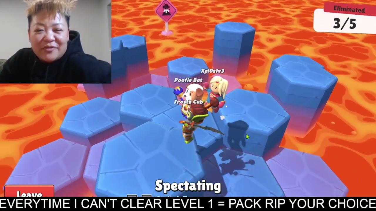 First time playing Stumble Guys and beat it in 30 minutes...