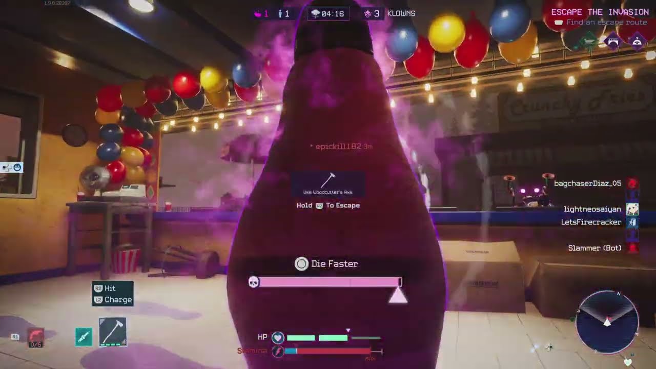 Camping And Premature Emoting Leads To Klown Loss - Killer Klowns From Outer Space: The Game