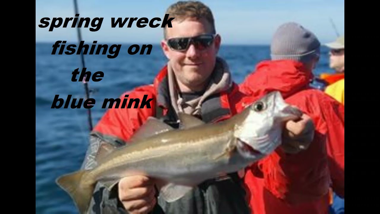 wreck fishing on the blue mink