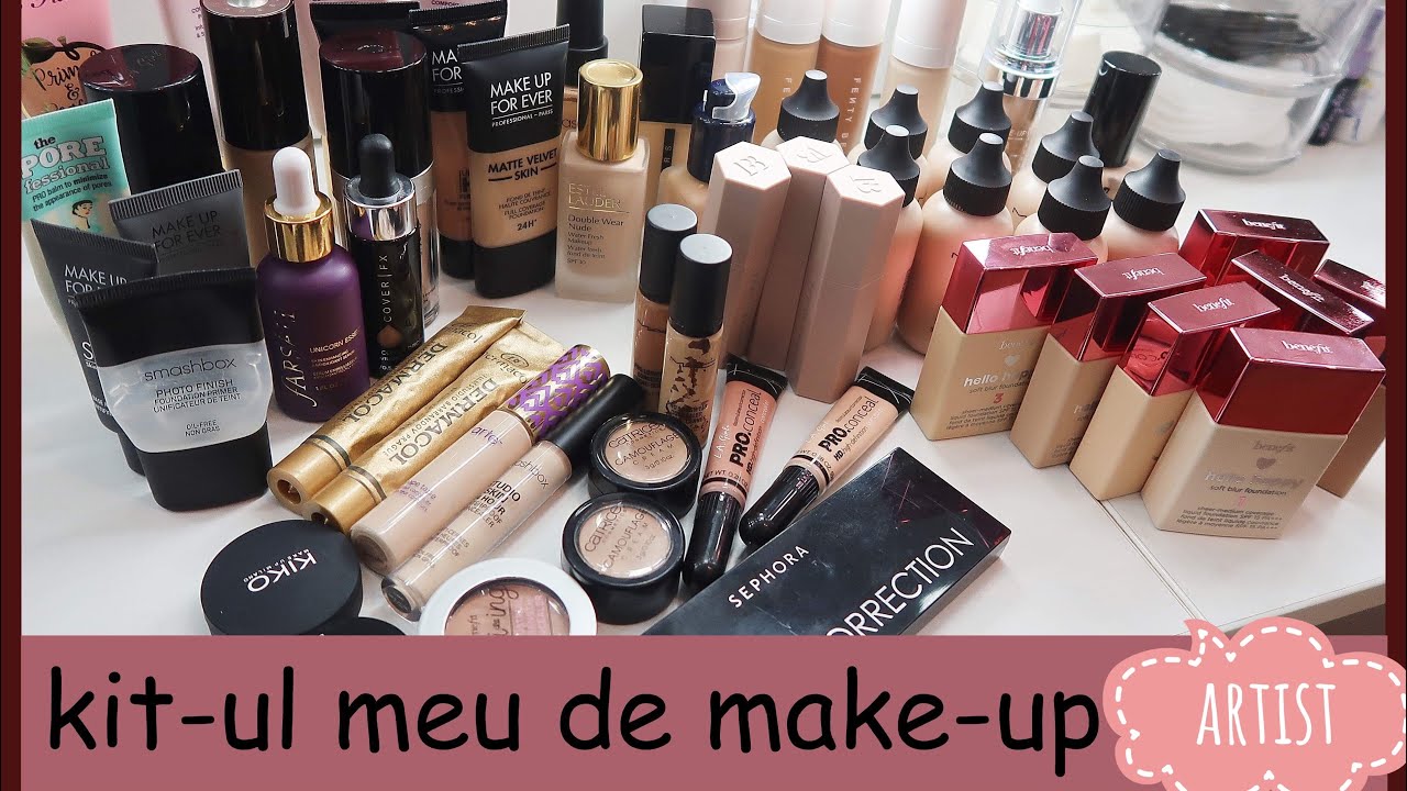 Ce se află în kit-ul meu de make-up artist?