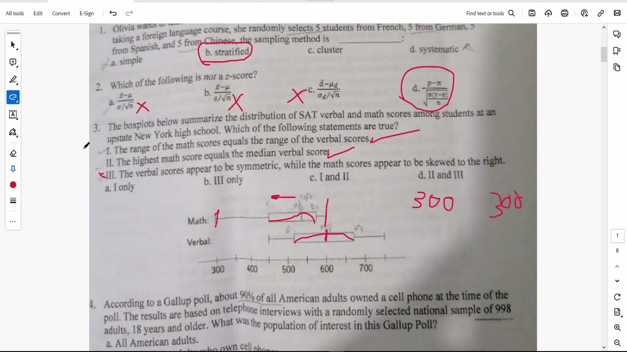 Statistics-2 || Final exam 2021-2022