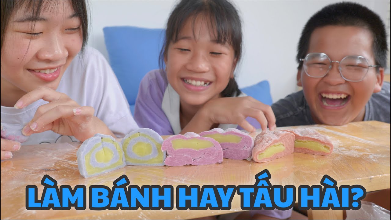 Thử Thách Làm Bánh Trung Thu Cực Hài Hước