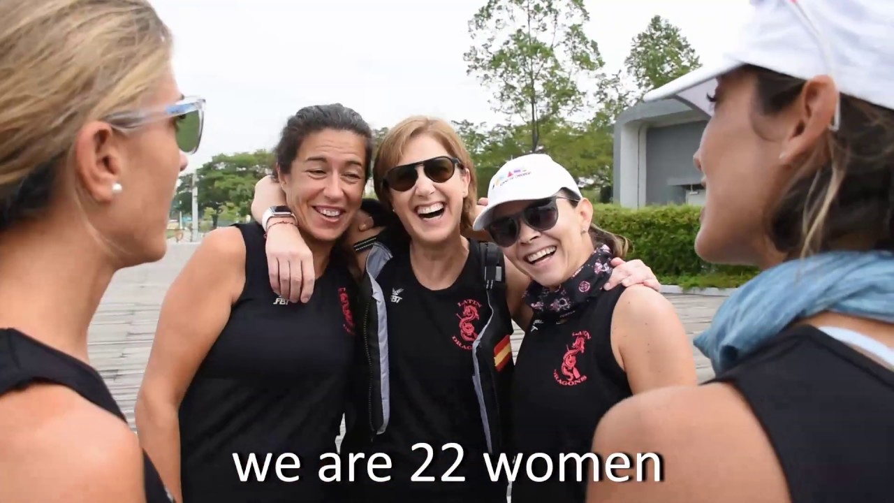 Spanish Dragon Boat Terms with the Latin Dragons