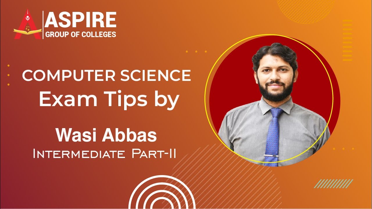 Intermediate Part II Computer Science Exam Tips