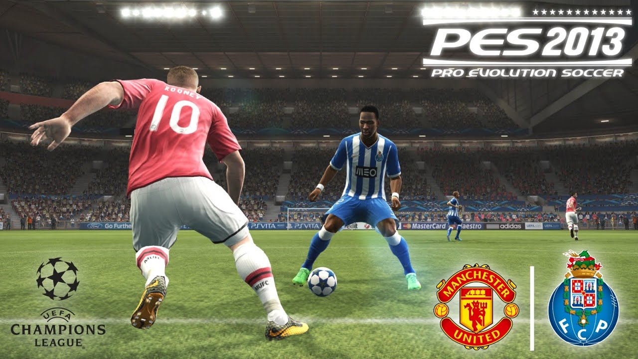 PES 2013 | FC PORTO VS MANCHESTER UNITED | UEFA CHAMPIONS LEAGUE SEASON 2013 | PES 2013 GAMEPLAY
