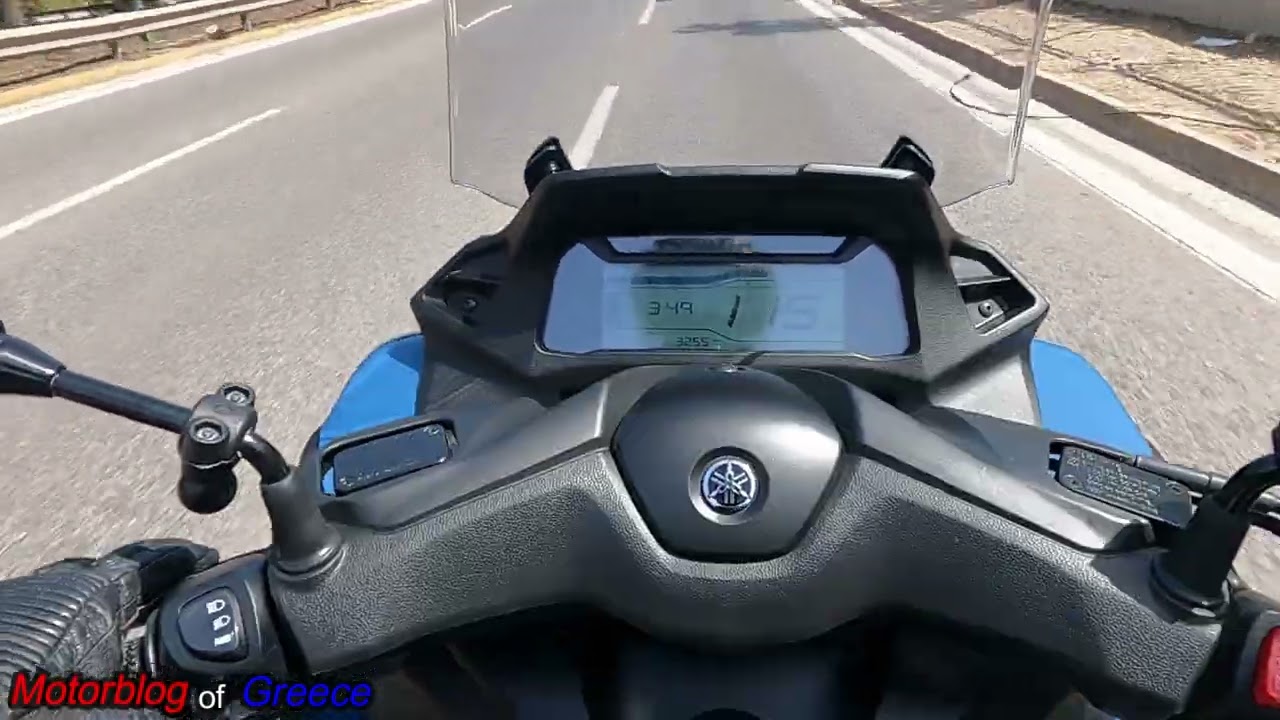Yamaha Tricity 300 top speed & acceleration 2022