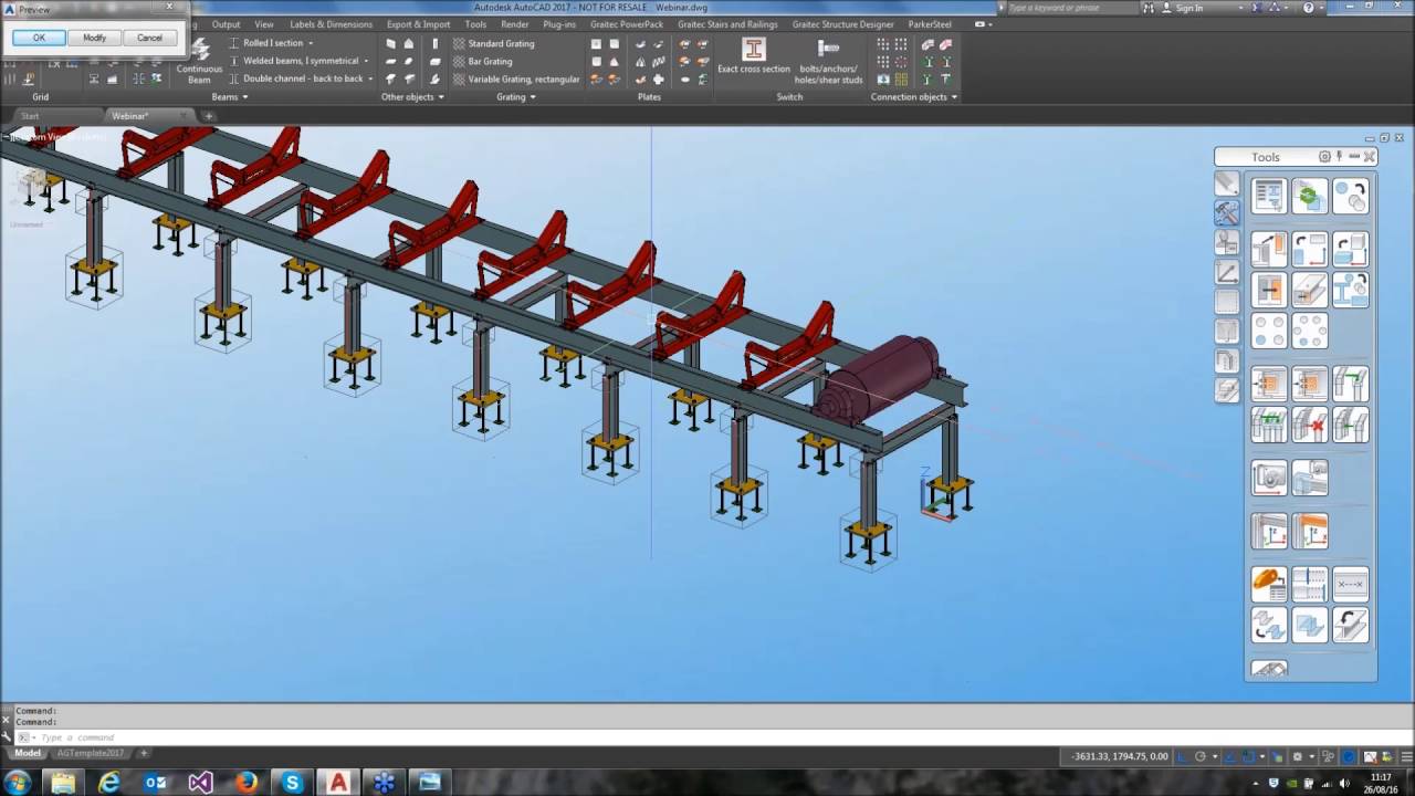 Material Handling in Advance Steel | Webinar